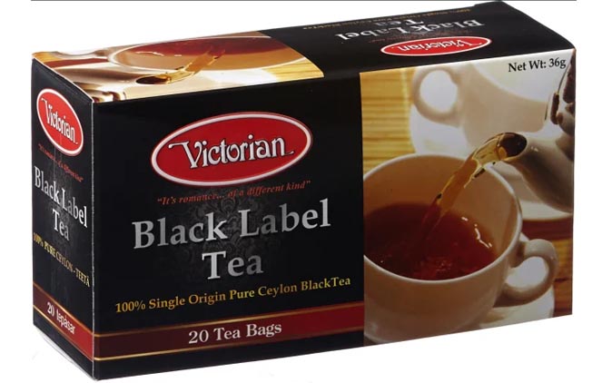 Victorian Black Label Ceylon tee 100 kpl